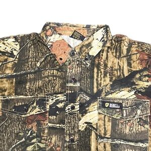 Men Scent Shield Real Tree Button Down Long Sleeve Shirt Size 2XL